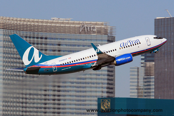 Air Tran Boeing 737-700 N308AT at Las Vegas IAP (2014)