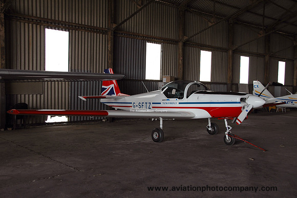 Slingsby T-67M Firefly G-SFTZ at Sherburn (2015)