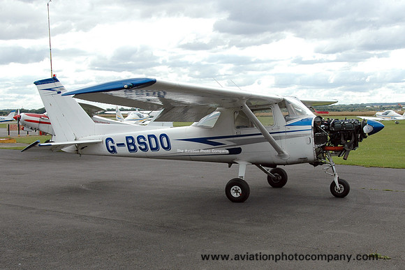Cessna 152 G-BSDO at Sherburn (2015)