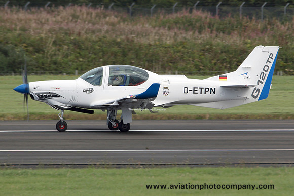 CAE Grob G120TP-A D-ETPN at Prestwick (2016)