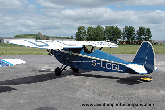 Comper CLA.7 Swift G-LCGL at Breighton (2013)