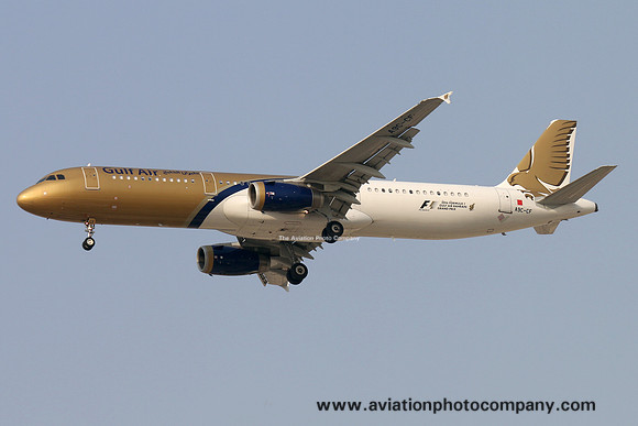 Gulf Air Airbus A321-200 A9C-CF at Dubai (2016)