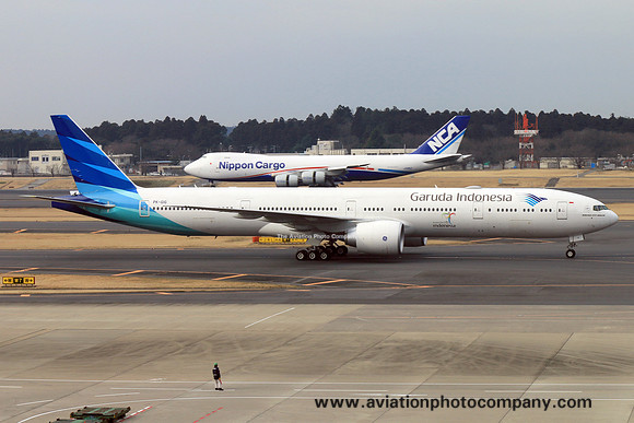Garuda Indonesia Boeing 777-300ER PK-GIG at Tokyo Narita (2015)