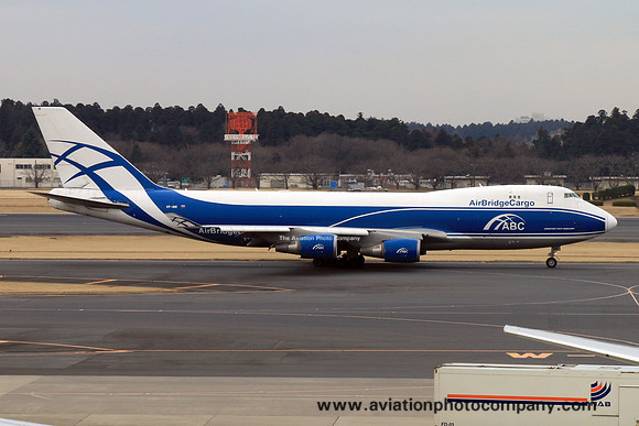 Air Bridge Cargo Boeing 747-400F VP-BIK at Tokyo Narita (2015)