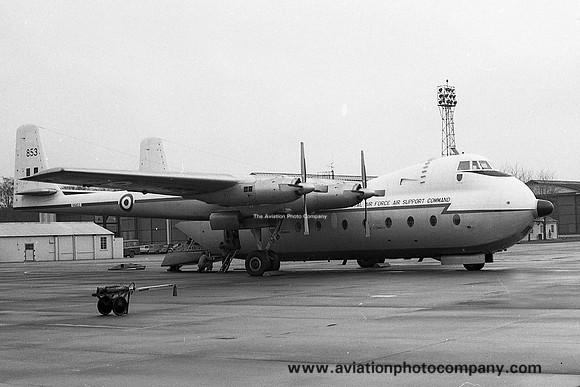 RAF Air Support Command AWA Argosy C.1 XN853