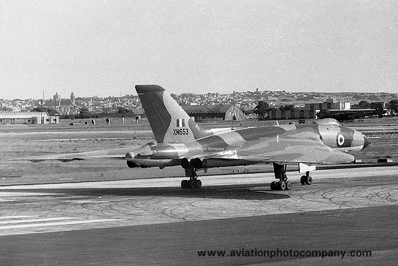 RAF Avro Vulcan B.2 XM653 at RAF Luqa