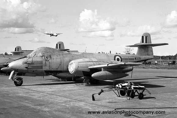 RAF 1574 Flight Gloster Meteor F(TT).8 WE876