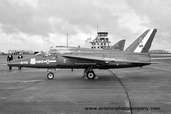 RAF SAH Red Arrows Folland Gnat T.1 XR993 (1981)
