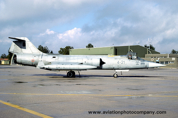 Italian Air Force 4 Stormo Lockheed F-104S-ASA Starfighter MM6912/4-21 (2004)