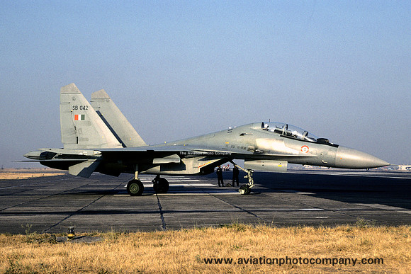 Indian Air Force 30 Squadron Sukhoi Su-30MKI SB042 (2006)