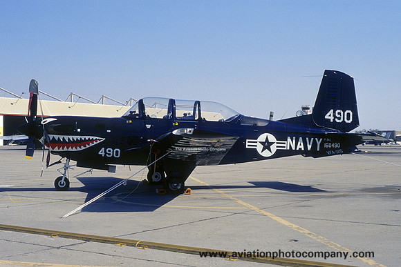 US Navy VFA-125 Beech T-34C Turbo Mentor 160490 (2002)