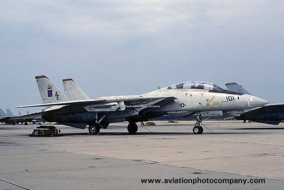 US Navy VF-11 Grumman F-14A Tomcat 161855/AE-101 (1990)