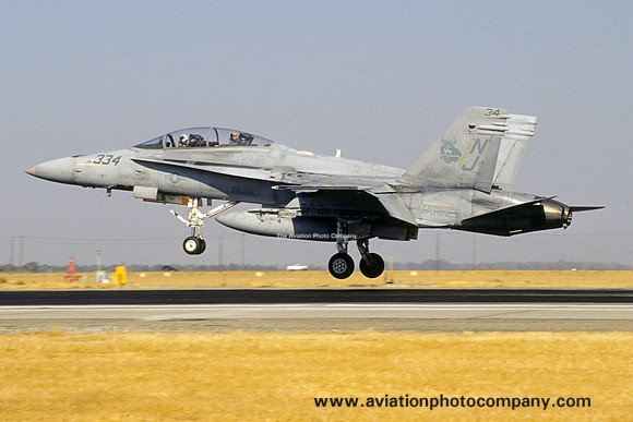 US Marines VFA-125 McDonnell Douglas F/A-18D Hornet 163510/NJ-334 (2002)