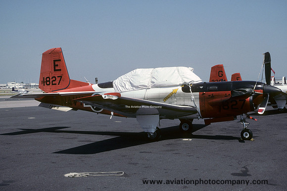 US Navy TAW-5 Beech T-34C Turbo Mentor 161827/E (2001)