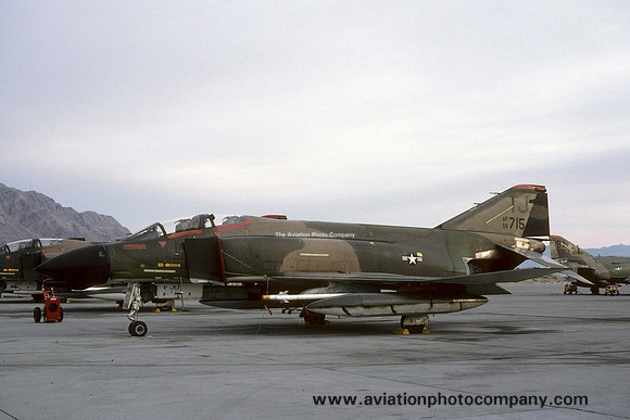 USAF 401 TFW 614 TFS McDonnell F-4D Phantom 66-6715/TJ (1982)