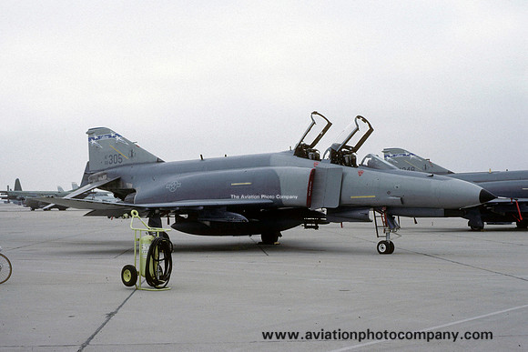 USAF California ANG 196 TFS McDonnell F-4E Phantom 68-0305 (1989)
