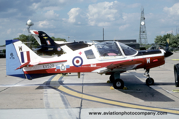 RAF 6 FTS SAL Bulldog T.1 XX529/W (1995)