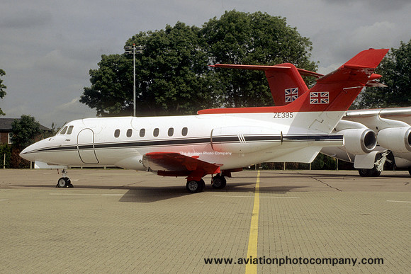 RAF 32 Squadron Hawker Siddeley HS125 CC.3 ZE395 (1995)