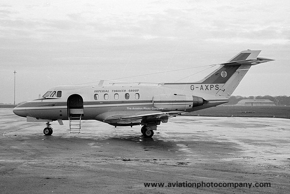 Imperial Tobacco Group Hawker Siddeley HS125-3B G-AXPS (1970)