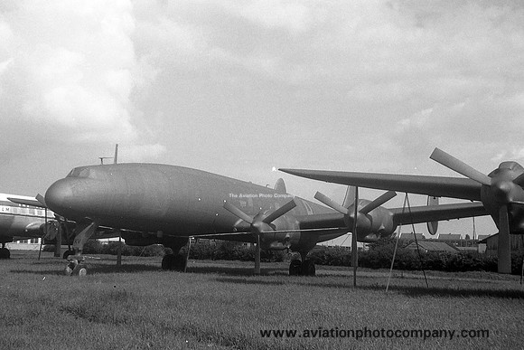 KLM Lockheed L-1049G Constellation PH-LKV stored at Schiphol