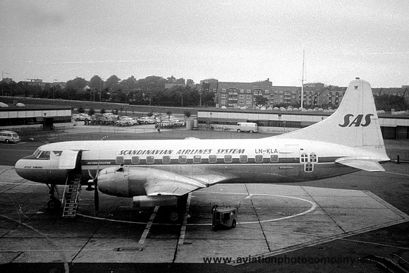 SAS Scandinavian Airlines System Convair 440 LN-KLA