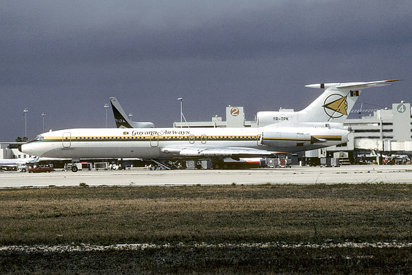 Guyana Airways Tupolev Tu-154 YR-TPK (1985)