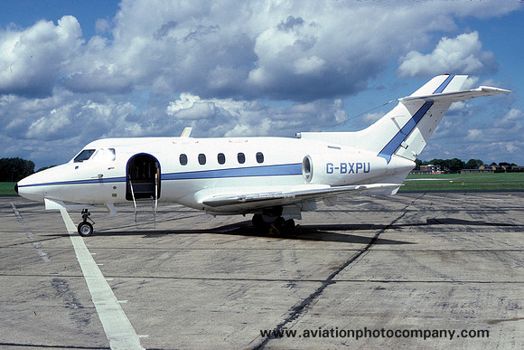 McAlpine Aviation Hawker Siddeley HS125-F3B G-BXPU (1985)