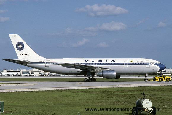 Varig Airbus A300B4-203 PP-VND (1986)