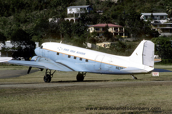 Four Star Aviation Douglas C-47B Skytrain N67PA (1985)