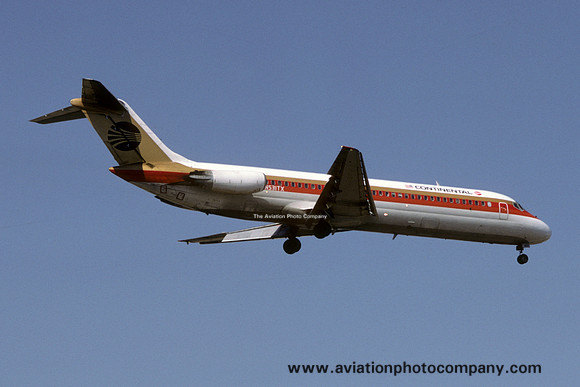 Continental Airlines Douglas DC-9-32 N531TX (1985)