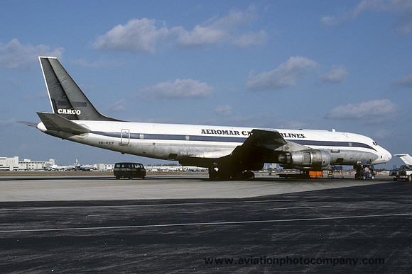 Aeromar Cargo Airlines Douglas DC-8-54CF HI-427 (1985)