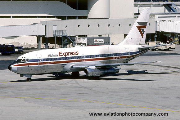 Midway Express Boeing 737-200 G-BGYJ (1985)