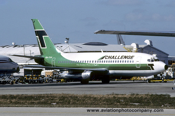 Challenge International/Transavia Boeing 737-200 PH-TVH (1985)