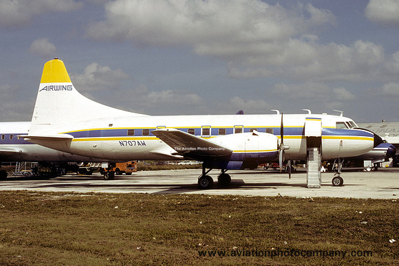 Air Wing International Convair 240 N707AW (1984)