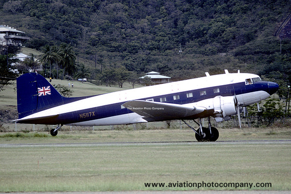 Aero Virgin Islands Douglas DC-3 N5117X (1985)