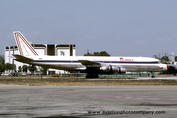 Andes Lineas Aereas Douglas DC-8-55 HC-BJT (1985)