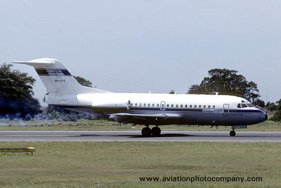 Australian Department of Aviation Fokker F-28-1000 VH-ATE (1984)