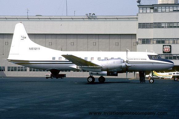 Environmental Research Institute of Michigan Convair 440 N51211 (1983)