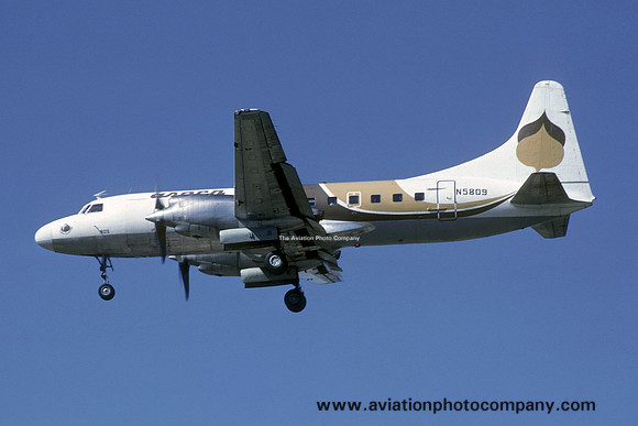 Aspen Airways Convair 580 N5809 (1984)