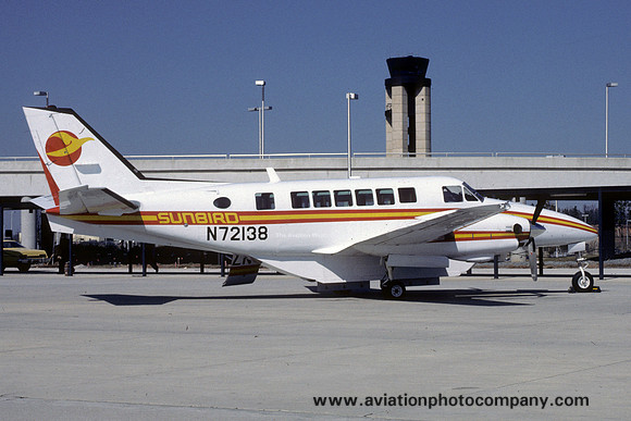 Sunbird Airlines Beech 99 N72138 (1985)