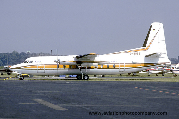 DFD Fairchild F-27J D-BOSS (1980)