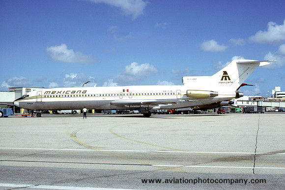 Mexicana Boeing 727-200 XA-CUB