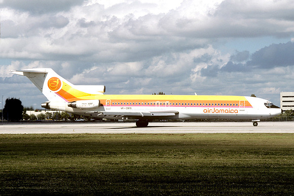 Air Jamaica Boeing 727-200 VR-CMB (1986)