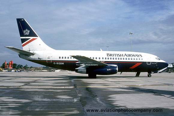British Airways Boeing 737-200 G-BGDH (1985)