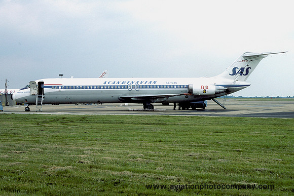 SAS Scandinavian Airlines Douglas DC-9-41 SE-DAU (1984)