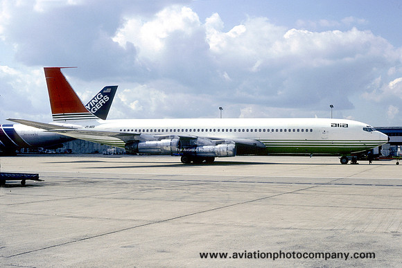 Alia Boeing 707-300C JY-AEO