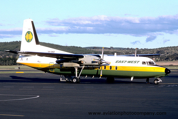 East West Airlines Fokker F-27-500 VH-EWZ (1984)