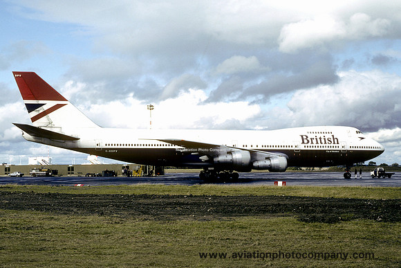 British Airways Boeing 747-100 G-BDPV (1982)