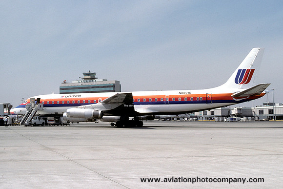 United Airlines Douglas DC-8-62 N8971U (1978)