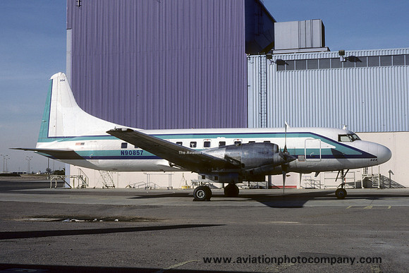 Ex Republic Airlines Convair 580 N90857 (1985)
